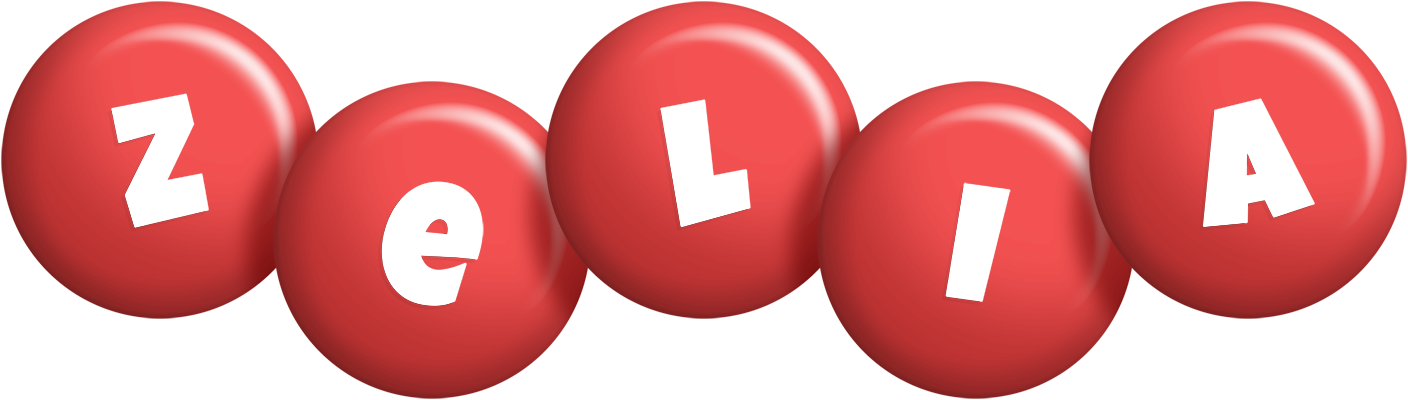 Zelia candy-red logo