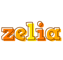 Zelia desert logo