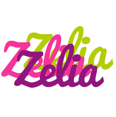 Zelia flowers logo