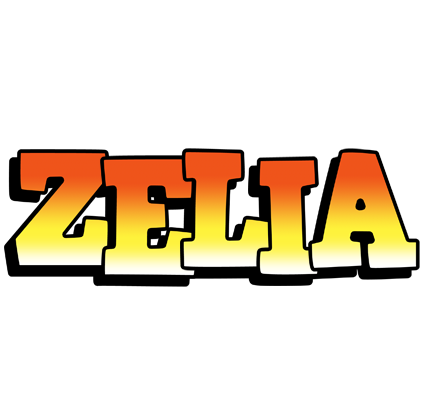 Zelia sunset logo