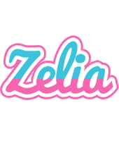 Zelia woman logo