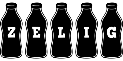 Zelig bottle logo