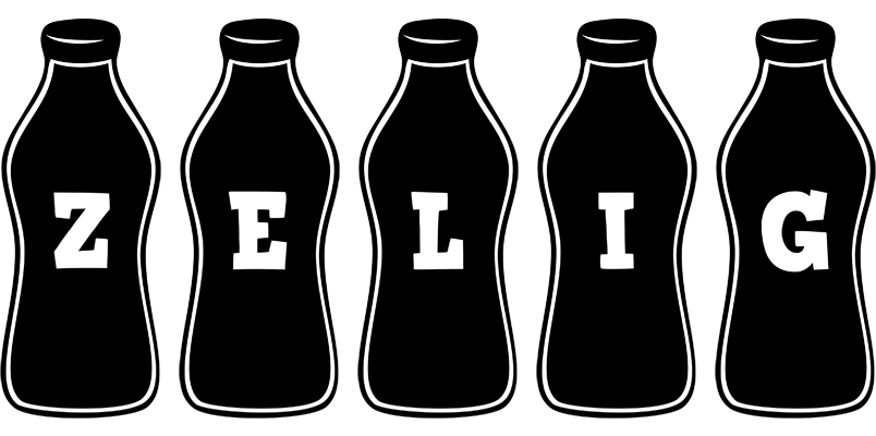Zelig bottle logo