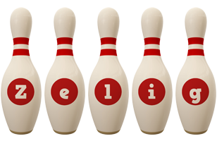 Zelig bowling-pin logo