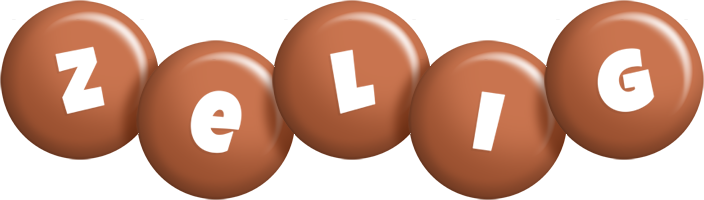 Zelig candy-brown logo