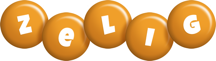 Zelig candy-orange logo