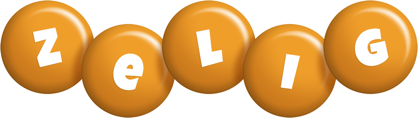 Zelig candy-orange logo