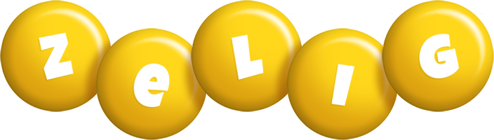 Zelig candy-yellow logo