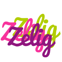 Zelig flowers logo