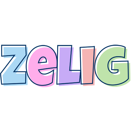 Zelig pastel logo