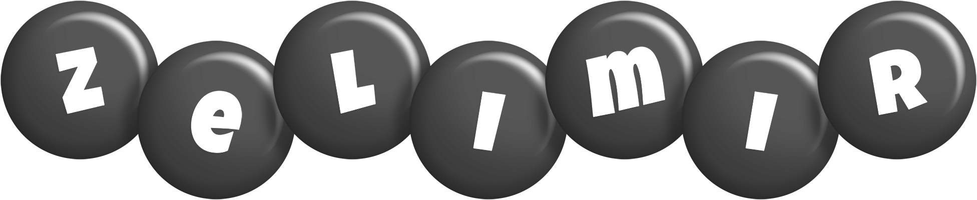 Zelimir candy-black logo