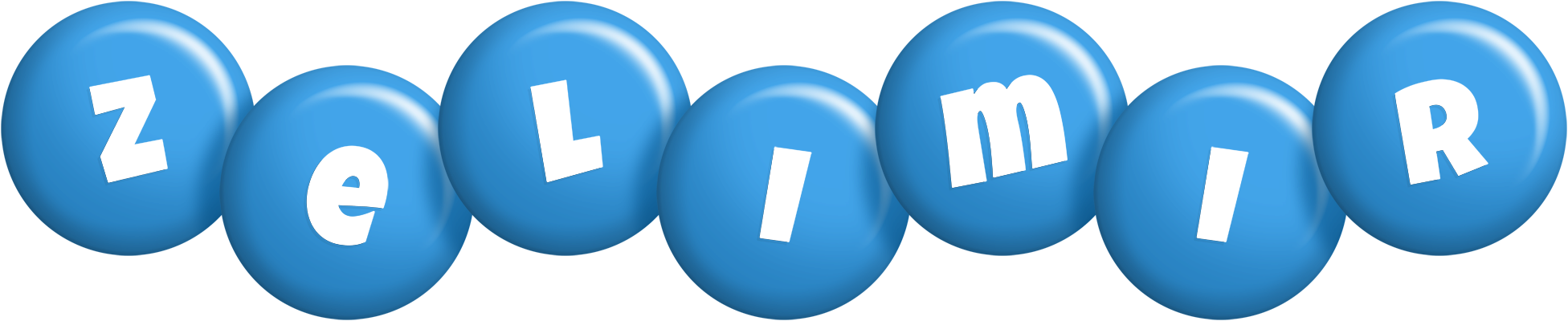 Zelimir candy-blue logo
