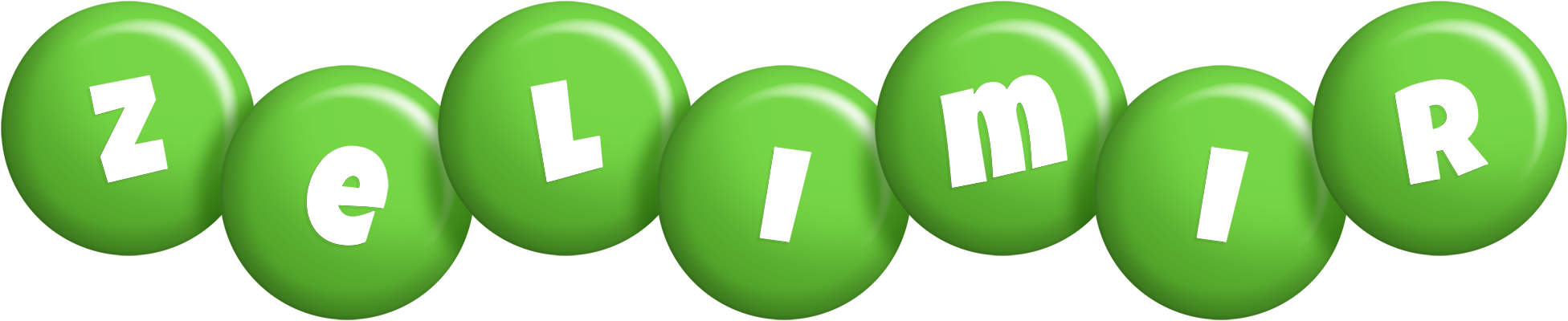 Zelimir candy-green logo