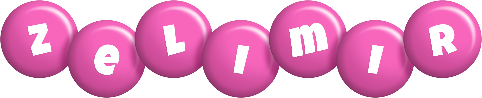 Zelimir candy-pink logo