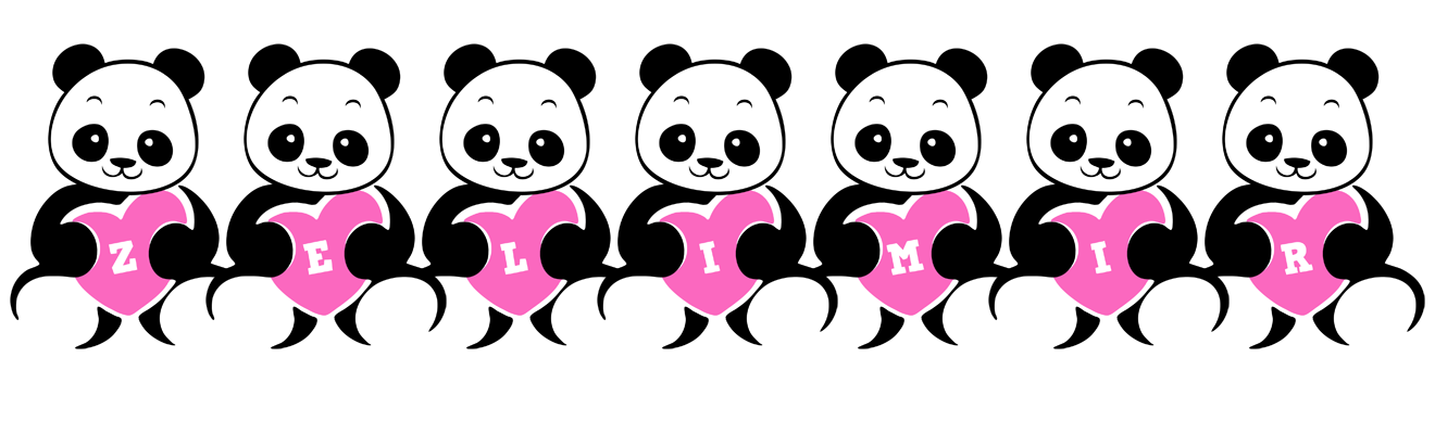 Zelimir love-panda logo