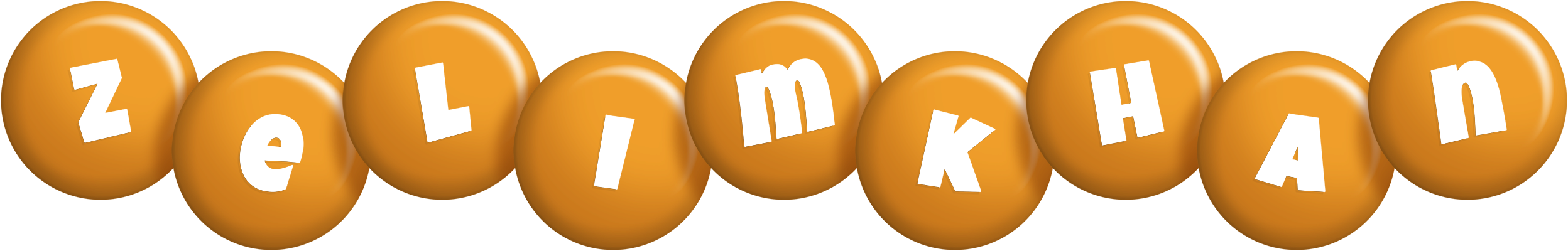 Zelimkhan candy-orange logo