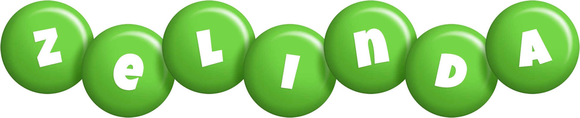Zelinda candy-green logo