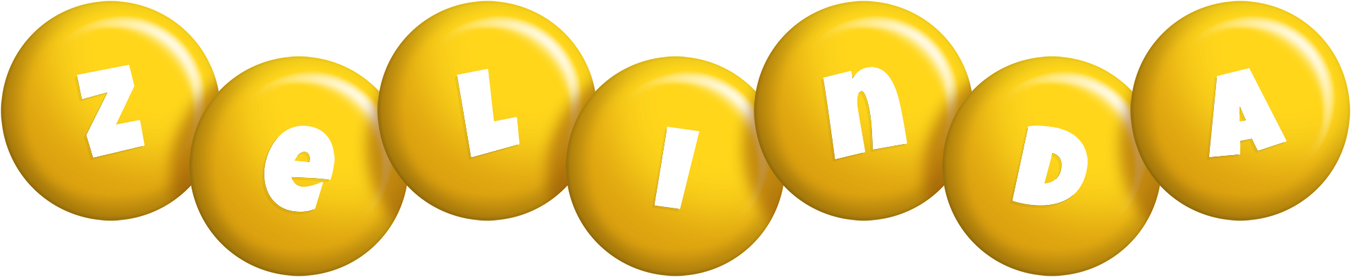 Zelinda candy-yellow logo