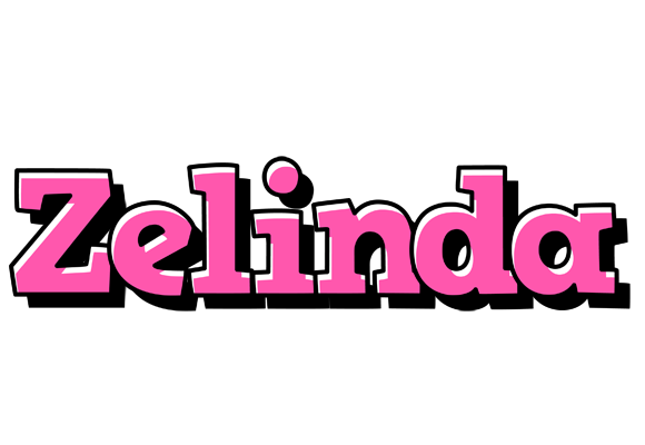 Zelinda girlish logo