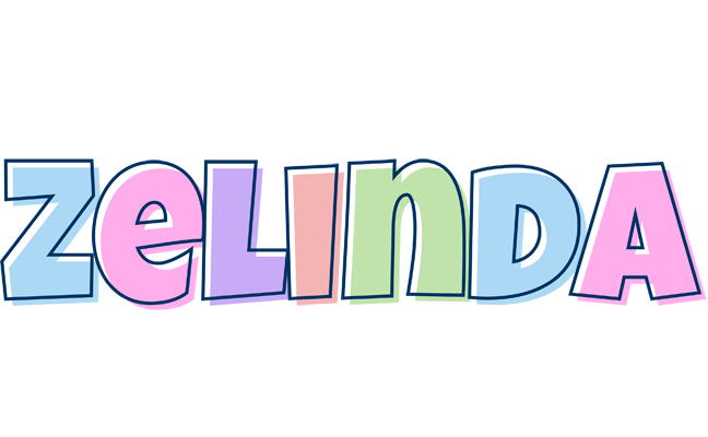 Zelinda pastel logo