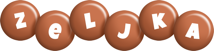 Zeljka candy-brown logo