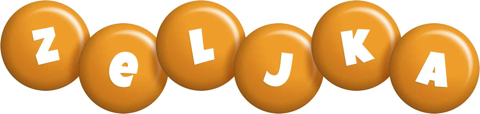 Zeljka candy-orange logo
