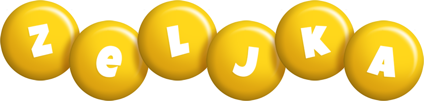 Zeljka candy-yellow logo
