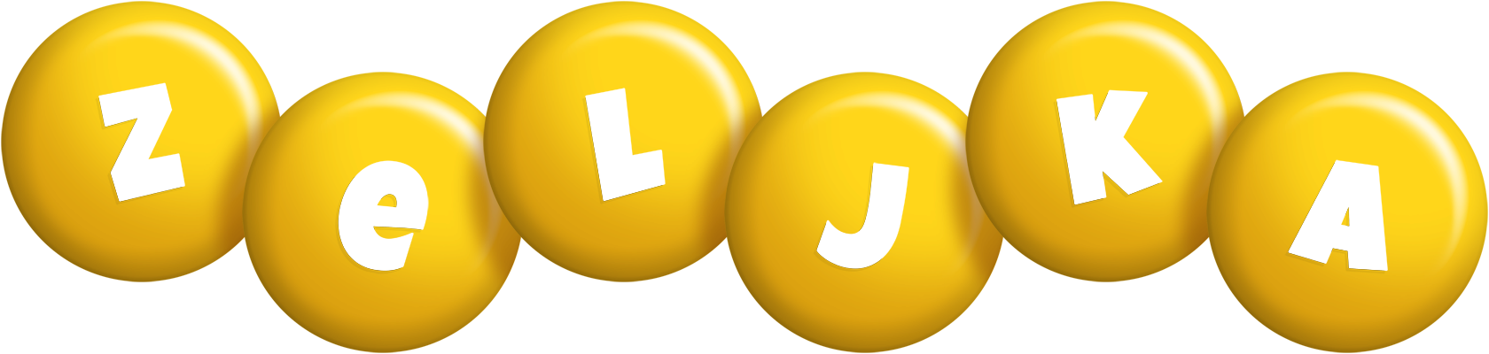 Zeljka candy-yellow logo