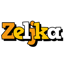 Zeljka cartoon logo