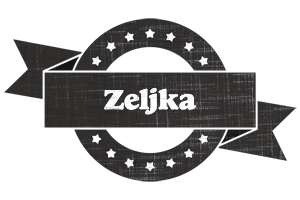 Zeljka grunge logo