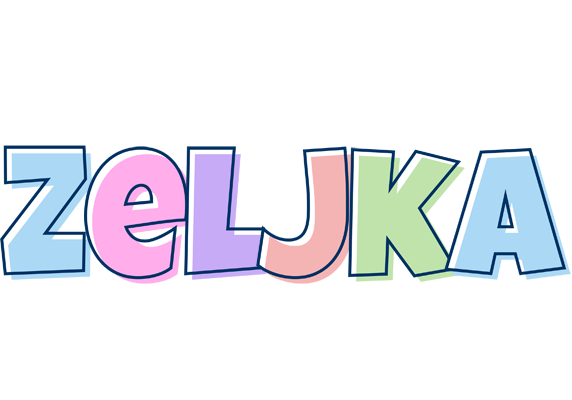 Zeljka pastel logo