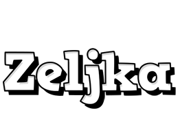 Zeljka snowing logo