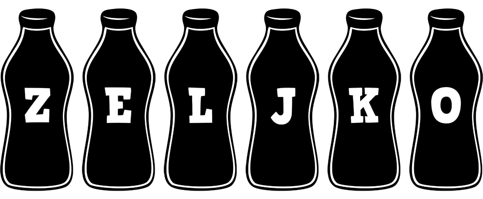 Zeljko bottle logo