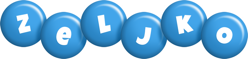 Zeljko candy-blue logo