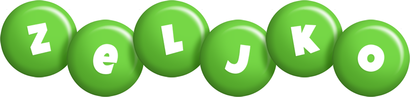 Zeljko candy-green logo