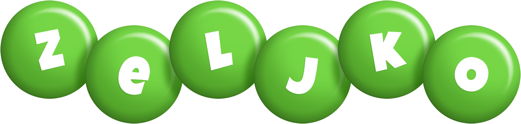 Zeljko candy-green logo