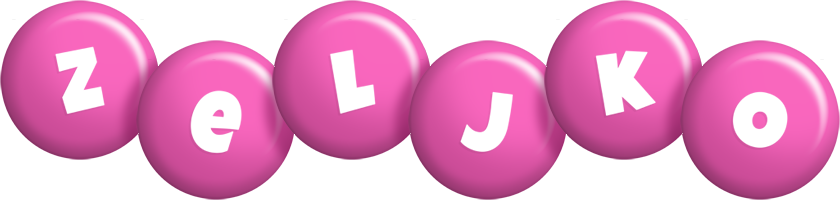 Zeljko candy-pink logo