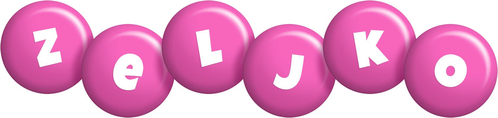 Zeljko candy-pink logo