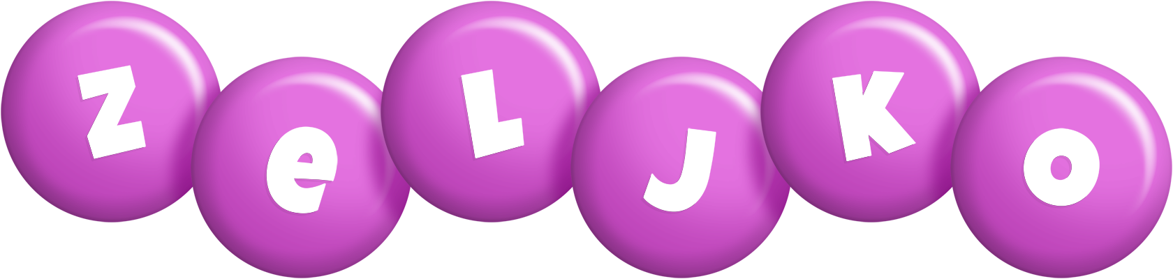 Zeljko candy-purple logo