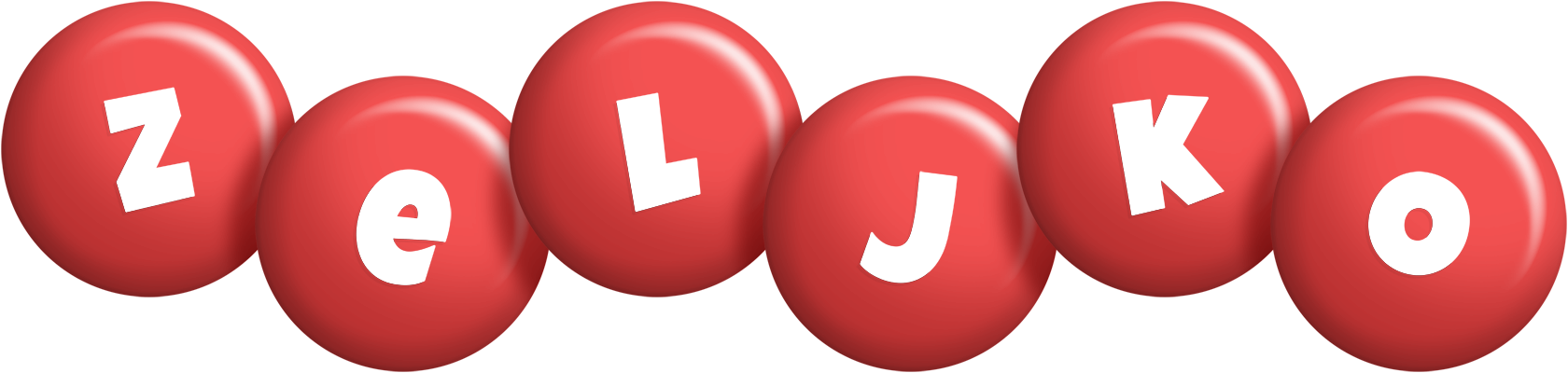 Zeljko candy-red logo