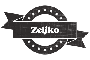 Zeljko grunge logo