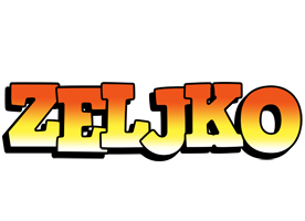 Zeljko sunset logo