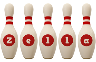 Zella bowling-pin logo