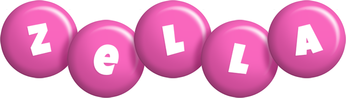 Zella candy-pink logo