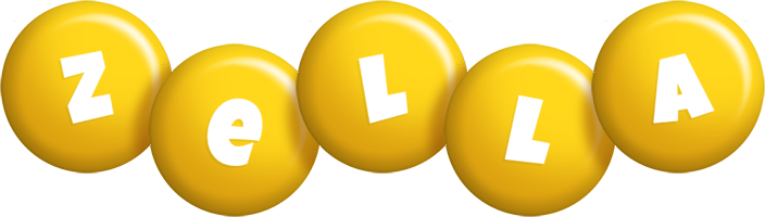 Zella candy-yellow logo