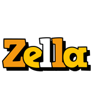 Zella cartoon logo