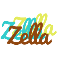 Zella cupcake logo