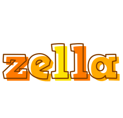 Zella desert logo