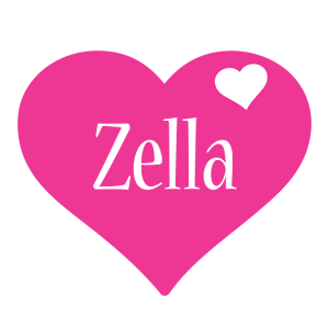 Zella love-heart logo