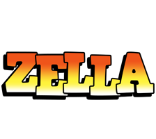 Zella sunset logo